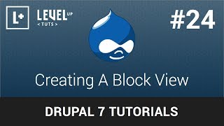 Drupal Tutorials 24  Creating A Block View [upl. by Cohla]