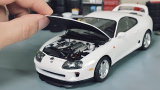 Toyota Supra Model Car Full Build Step By Step [upl. by Clemen]