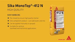 Sika MonoTop 412 N [upl. by Tamis]