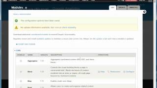Drupal 7 – How to add Google Analytics [upl. by Etolas]