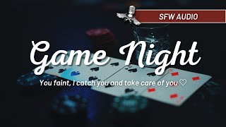 Taking care of you when you faint  Game Night ♥️  Boyfriend Roleplay Audio [upl. by Arand]