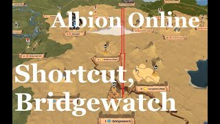 Albion Online  Caerleon to Bridgewatch fast almost safely [upl. by Willette]