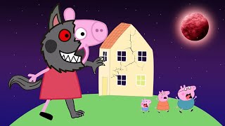 PEPPA TURNS INTO A WEREWOLF  PEPPA PIG APOCALYPSE Animation [upl. by Notgnirra201]