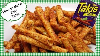 How To Make TAKIS Fuego  Takis SPICY Rolled Tortilla Chip Snack Recipe [upl. by Akirdnuhs264]