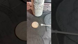 How to Clean Silver Coins  Coin Restoration [upl. by Notle382]