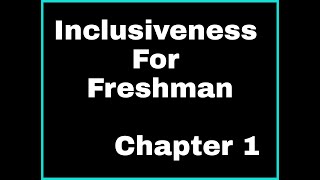 Inclusiveness Chapter 1 part 1 in Amharic  For freshman students [upl. by Rocky]