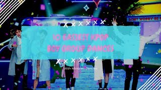 10 EASIEST Boy Group Dances KPOP [upl. by Lebasile]