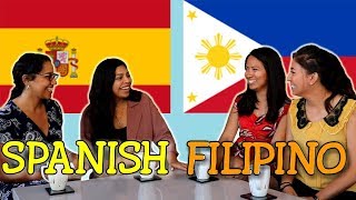 Language Challenge Spanish vs Filipino [upl. by Weisberg]