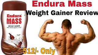 Endura Mass Weight Gainer Honest Review in Hindi [upl. by Witherspoon]