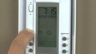 Programming Your SmartStat™ Radiant Heating Thermostat [upl. by Guilbert753]