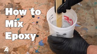 How To Mix Epoxy  Alumilite [upl. by Annoyek]