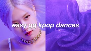 easy kpop dances for beginners [upl. by Oliana91]