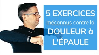 Douleur à l épaule  5 exercices méconnus [upl. by Acim]