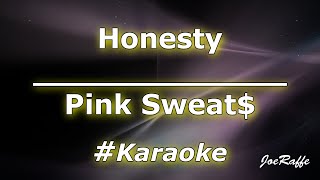 Pink Sweat  Honesty Karaoke [upl. by Little]