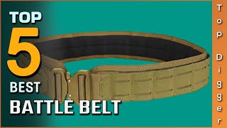 5 Best Battle Belts Review in 2023  Which One Should You Buy [upl. by Ringe]