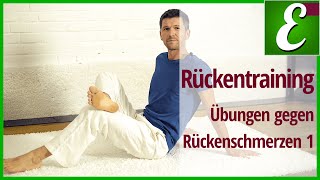 Rückentraining für zuhause ohne Geräte Teil 1 [upl. by Onilegna]