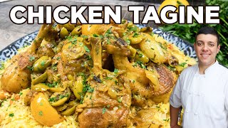 Moroccan Chicken Tagine  Recipe by Lounging with Lenny [upl. by Ofilia]