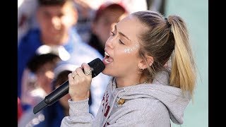 Miley Cyrus Performs The Climb at March for Our Lives [upl. by Navinod]