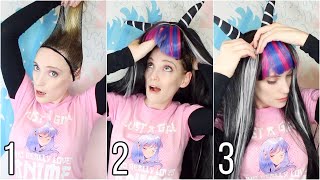 How To Put On A Cosplay Wig Correctly In 3 Steps [upl. by Hester]