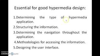 Hypermedia Apllication Design Consideration [upl. by Anselmi]