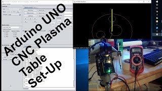 Arduino UNO grbl CNC Plasma Table Setup [upl. by Aneleh]