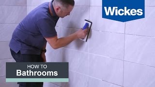 How to Grout Tiles with Wickes [upl. by Marella86]