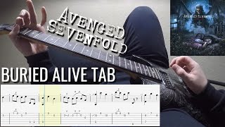 Avenged Sevenfold  Buried Alive Intro  PoV Guitar Lesson [upl. by Adlare]