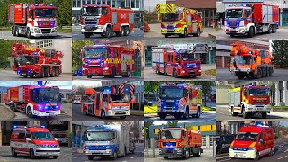 BEST OF EINSATZFAHRTEN 2020  Firescue112 [upl. by Berner]