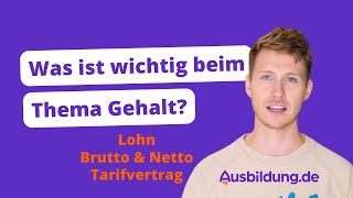 Gehalt in der Ausbildung – alle Infos [upl. by Sonstrom]