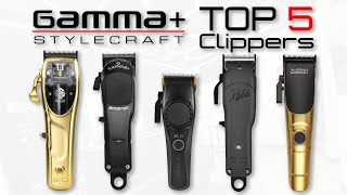 Top 5 Gamma Stylecraft Clippers [upl. by Thebault]