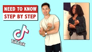 NEED TO KNOW EASY DANCE TUTORIAL  TIK TOK DANCE [upl. by Lerred152]