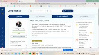 PASOS PARA POSTULAR A COMPUTRABAJO [upl. by Georgiana634]