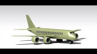 Aircraft surface designCatia V5 [upl. by Leira330]