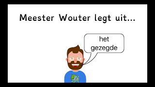 Wat is het gezegde [upl. by Ardnu]