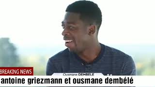 Griezmann et Dembélé linterview la plus drôle du foot français [upl. by Mori]