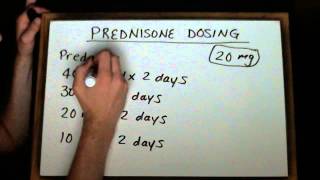 Community Pharmacy Prescriptions II Prednisone Dosing [upl. by Reklaw503]