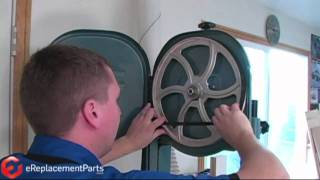 How to Install a Bandsaw Tire [upl. by Inor122]