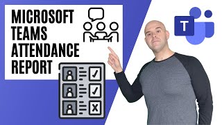 How To View a Microsoft Teams Meeting Attendance Report [upl. by Anividul833]