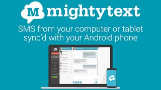 MightyText  SMS from Computer [upl. by Enriqueta878]