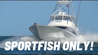 SPORTFISHING BOATS ONLY Manasquan Inlet Boat Videos in New Jersey  Large Sportfish Yachts [upl. by Shep]