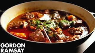 Moroccan Lamb With Potato amp Raisins  Gordon Ramsay [upl. by Nosrac]