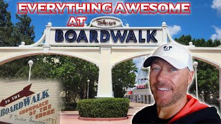 Everything AWESOME at Disneys Boardwalk  Big Changes  Full Tour [upl. by Amling]