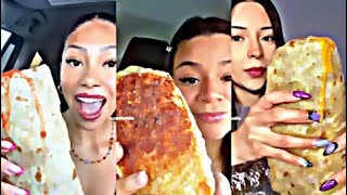 Chipotle burrito mukbang compilation [upl. by Corron]