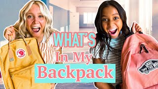 Whats in MY Backpack 2020 KHigh School Anxiety Advice [upl. by Lindell478]