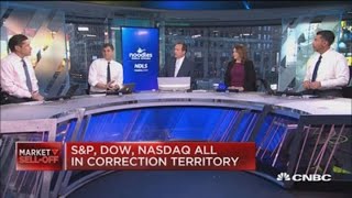 Dow drops 1100 points continues fastest 10 drop in history [upl. by Hplodnar240]