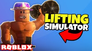 How to Make WEIGHT LIFTING SIMULATOR in ROBLOX [upl. by Noicnecsa]