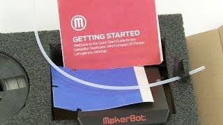 MakerBot Replicator Mini  Getting Started [upl. by Akimahs]