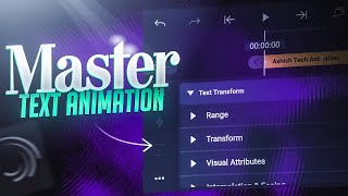 How To Use Text Transform In Alight Motion [upl. by Thinia]