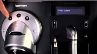 Nespresso Gemini CS200 CS220 CS203 amp CS223 PRO How To  Descaling [upl. by Auqined]