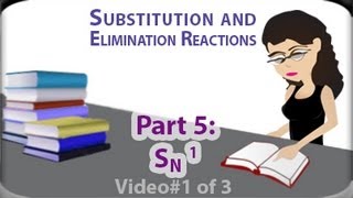 SN1 Reaction Rate and Mechanism  Unimolecular Nucleophilic Substitution Part 1 [upl. by Way398]